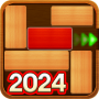 icon Unblock Red Wood Puzzle 2024 (Sblocca puzzle in legno rosso 2024)