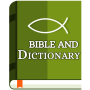 icon Bible and Dictionary(Bibbia e dizionario)
