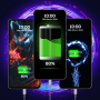 icon 4K Battery Charging Animation (Animazione caricabatterie 4K Fluido per)