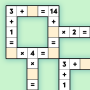 icon Math Crossword — Number puzzle (Cruciverba matematico - Puzzle numerico)