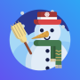 icon com.snowman.sled.running(Snowman Sled
)