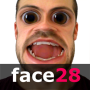 icon Funny Face Changer Warp Camera (Divertente cambia volto Warp Camera)