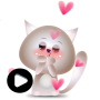 icon Animated BB Kitten Stickers(gattino animato)