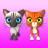 icon Talking 3 Friends Cats and Bunny(Talking 3 Friends Cats Bunny) 210127