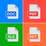 icon All Document Reader: PDF, Word, Excel, Docx (Tutti i lettori di documenti: PDF, Word, Excel, Docx
)
