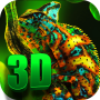 icon Chameleon Color Wallpaper 3D(a colori camaleonte sfondo 3D)