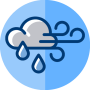 icon Rain and Wind Map: rain radar (Pioggia e vento Mappa: radar pioggia
)