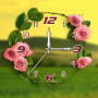 icon Rose Clock(Orologio rosa sfondo animato)