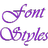 icon Font Styles(Stili di carattere) 3.2