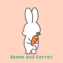 icon Bunny and Carrot(Cute Wallpaper Bunny and Carrot Theme
)