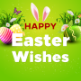 icon Happy Easter Wishes(Auguri di buona Pasqua 2024)