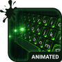 icon Green Light Animated Keyboard + Live Wallpaper(Sfondo tastiera a luce verde da parete)