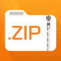 icon Zip File Reader: Rar Extractor, Zip & Unzip(Lettore di file zip per il monitoraggio del tempo: Rar Extractor)