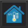icon Thermometer Room Temperature(Termometro Temperatura ambiente (interni ed esterni)
)