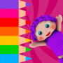 icon Kids Coloring Games - EduPaint (per bambini Giochi da colorare per bambini - EduPaint)