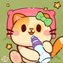 icon Pet cat daycare(Gatto domestico Giochi di asilo nido per bambini)