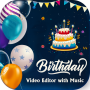icon Birthday Photo Video Maker(Buon compleanno Video maker 2021
)