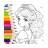 icon Doll Color(Colore bambola da colorare: colorazione principessa) 1.081