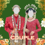 icon Pernikahan Tradisional Couple ()