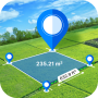 icon Distance & Land Area Measure (Misura distanza e area territoriale)