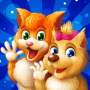 icon Cat and Dog(Cat Dog Story Adventure Game)