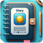 icon Daily Diary - Diary with Lock (Diario giornaliero - Diario con blocco)