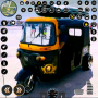 icon Modern Tuk Tuk Auto Driver 3D