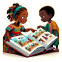 icon Activités de lecture bambara (Bambara attività di lettura)