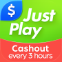 icon JustPlay: Earn Money or Donate (JustPlay: guadagna denaro o fai una donazione)