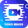 icon Video Maker of Photos with Music & Video Editor(Video Maker di Photo)