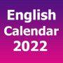 icon English Calendar(Calendario inglese 2022)