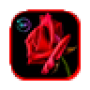 icon Romantic Flowers(Fiori di San Valentino Gif
)
