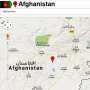 icon Afghanistan map(Mappa dellAfghanistan)