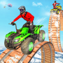 icon Snow ATV Quad Bike OffRoad Racing Stunts(Snow ATV Quad Bike Stunts Race)