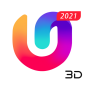 icon U Launcher 3D(U Launcher 3D: temi 3D)