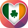 icon Ireland Chat and Irish Dating (Chat irlandese e incontri irlandesi Solo per app di)