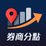 icon 股市分點K線 - 每天掌握主力券商買賣動向 (punto del mercato azionario K-line - Comprendi ogni giorno le tendenze commerciali dei principali broker)