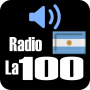 icon La 100, 99.9 FM, Buenos Aires,