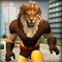 icon Scary Lion Crime City Attack(Leone spaventoso Crime City Attack
)