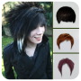 icon Emo Photo Booth(Hairstyle Changer Salon - Emo Hair Cut Styler)