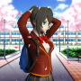 icon Anime High School Girl Sim 3D