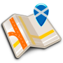 icon Map of Scotland offline (Mappa della Scozia offline)