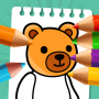 icon com.astralwirestudio.forestanimalcolorbook(Bambini da colorare e bambini Disegnare
)