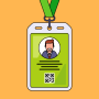icon Employee Id(Creatore di carte d'identità dei dipendenti)