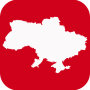 icon Map of air alarms of Ukraine (Mappa degli allarmi aerei dell'Ucraina)