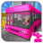 icon pink lady snow bus city drive(Pink Lady Snow Bus City Driver) 1.8