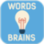 icon Words with brains(Parole Con Il Cervello)