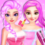 icon Sisters Pink Dress Up(Sisters Pink Princess World
)