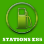 icon Stations E85(Stazioni di carburante Flex E85)