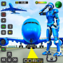 icon Airplane Pilot Robot Simulator()